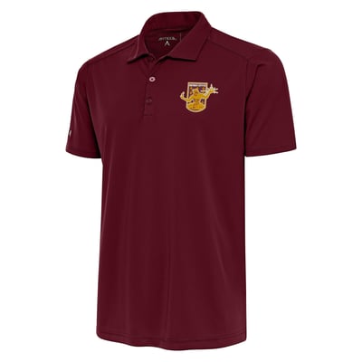  Detroit City FC Antigua Tribute Polo - Maroon